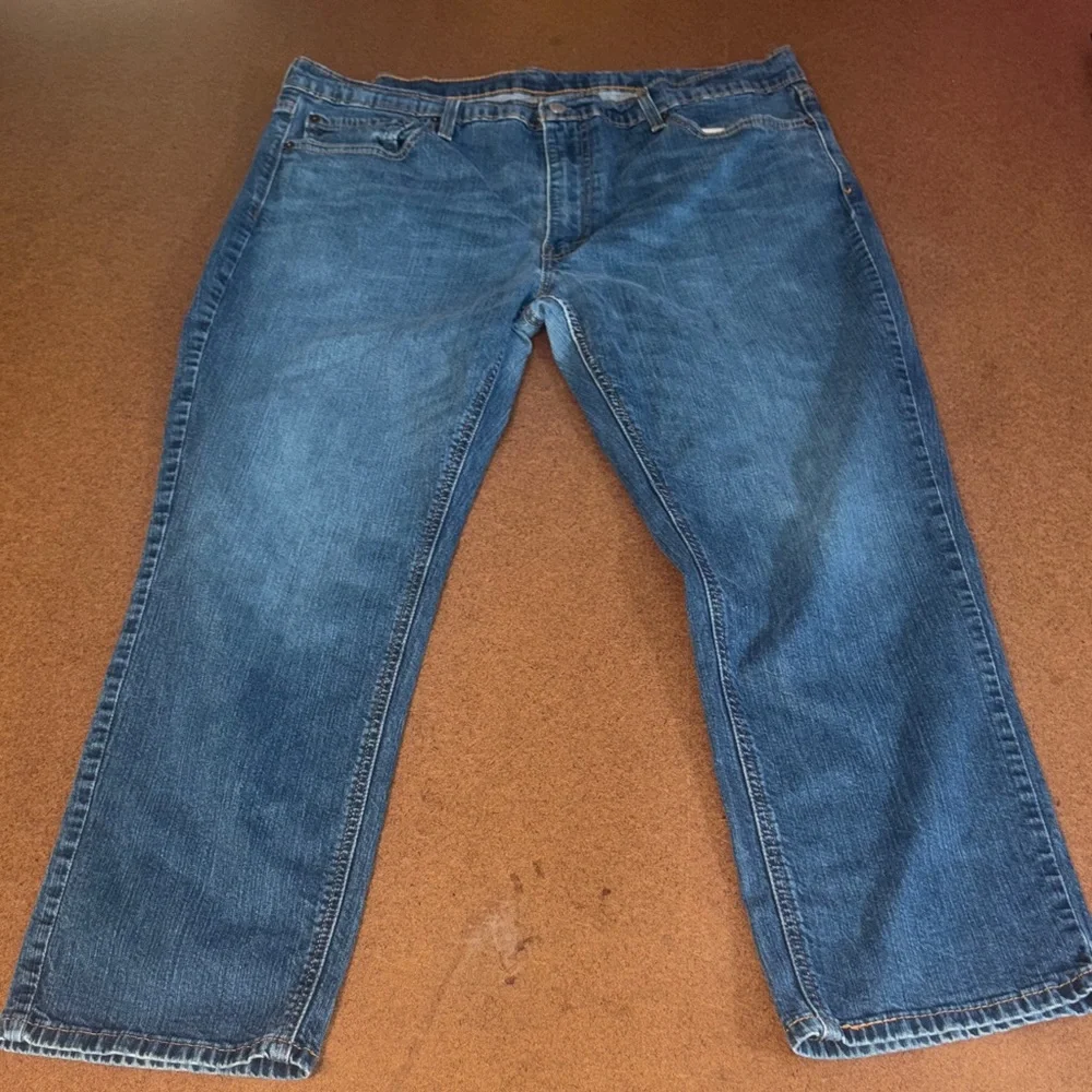 Levi's 541 Men's 40x30 Athletic Cut Blue Straight-Leg Denim Jeans